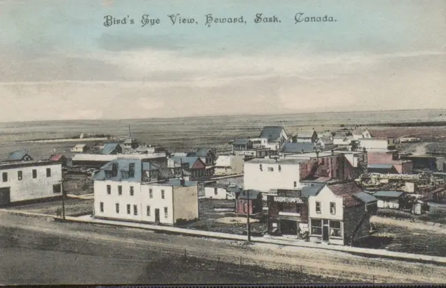 Bird's eye view of Heward